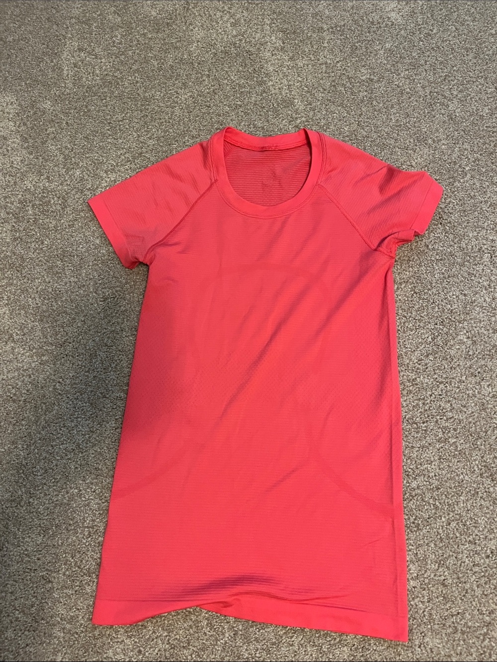 lululemon athletica Swiftly Tech Short Sleeve shirt 2.0 in Lip Gloss (color)